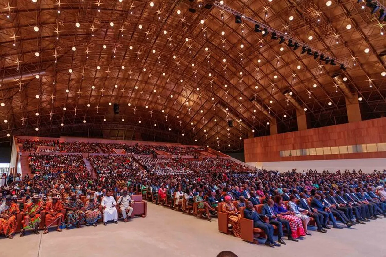 dôme du parc des expositions d'abidjan